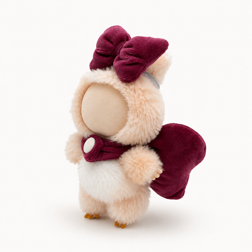Berry Bow Fairy Plush Outfit for 17cm Doll