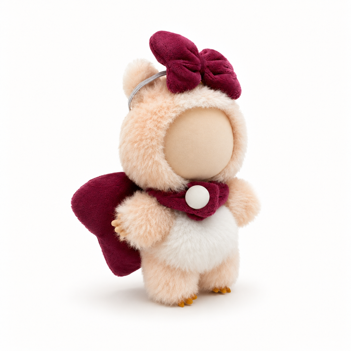 Berry Bow Fairy Plush Outfit for 17cm Doll