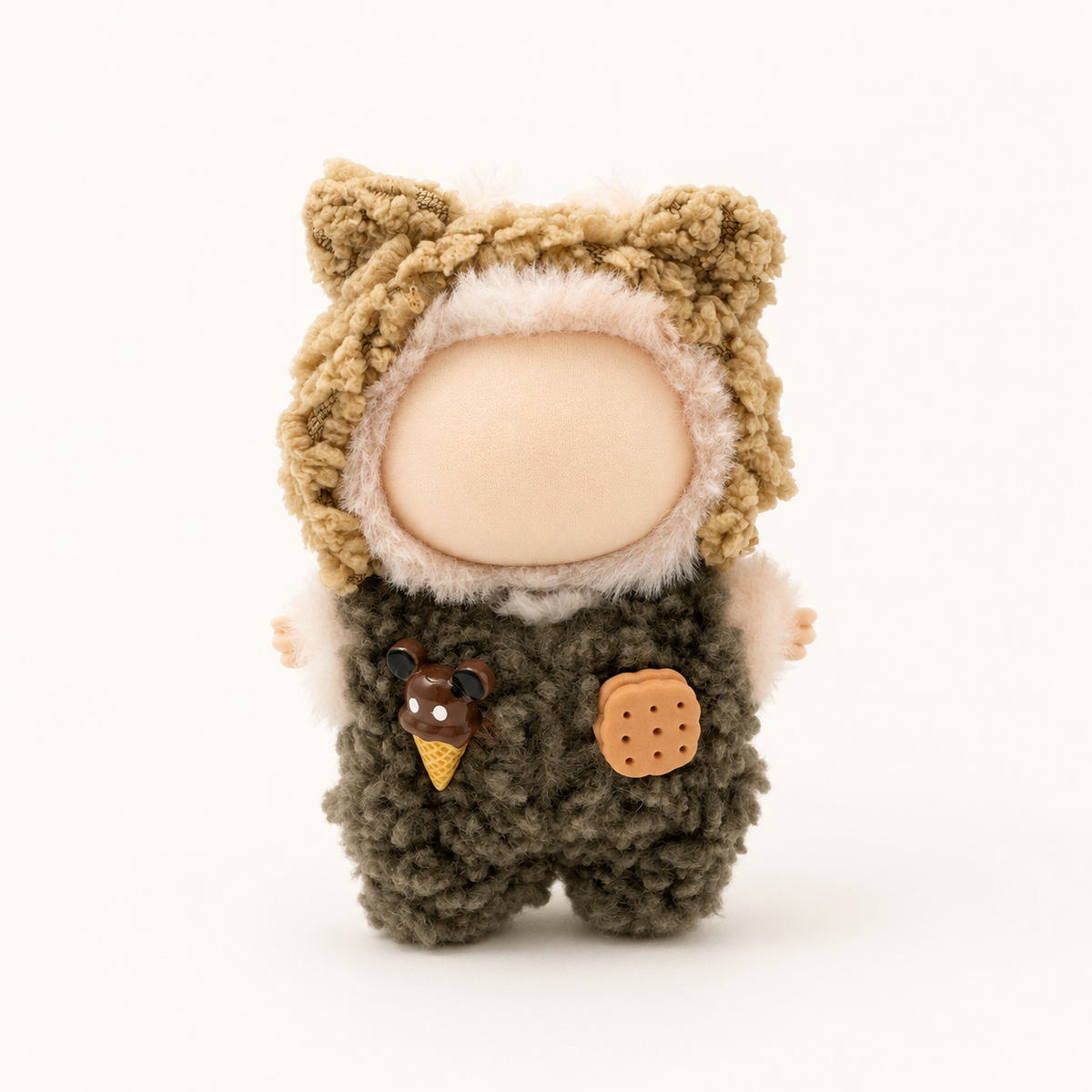 Cocoa Bear Treats Plush Outfit for 17cm Doll