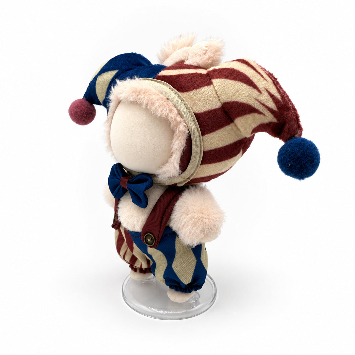 Harlequin Jester Costume for 17cm Doll