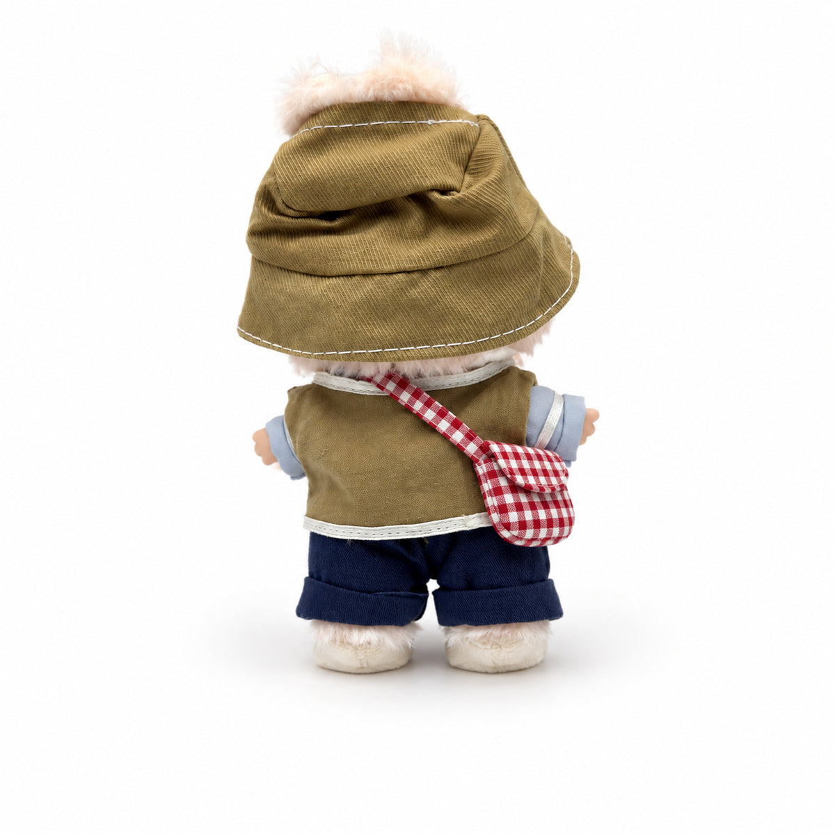 Khaki Explorer Overalls Outfit for 17cm Doll