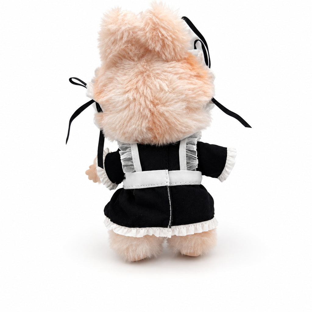 Black & White Maid Dress for 17cm Doll